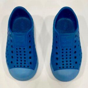 Native Shoes Blue Jefferson Little Kids Size C7 Blue